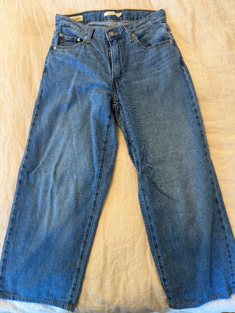 Levi's Blue Straight Leg Jeans